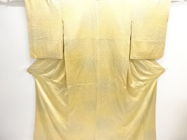 JAPANESE KIMONO / KOMON / SILK / SHIBORI / BOKASHI